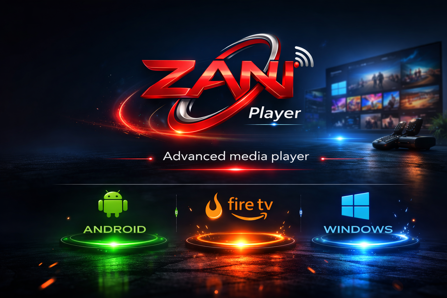 Zan Player banner